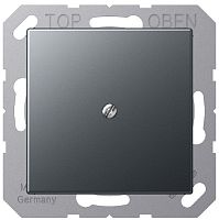 Вывод кабеля без рамки Jung EcoProfi антрацит картинка